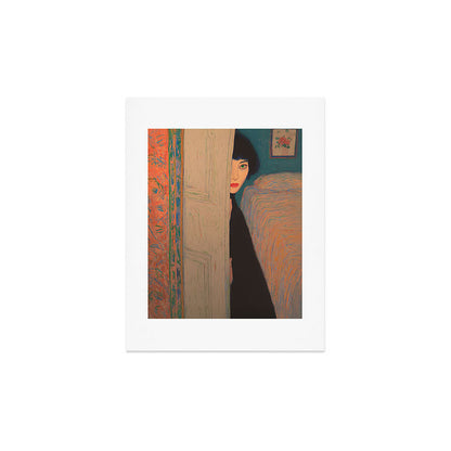 Behind the Painted Door Art Print Gallery Image 2