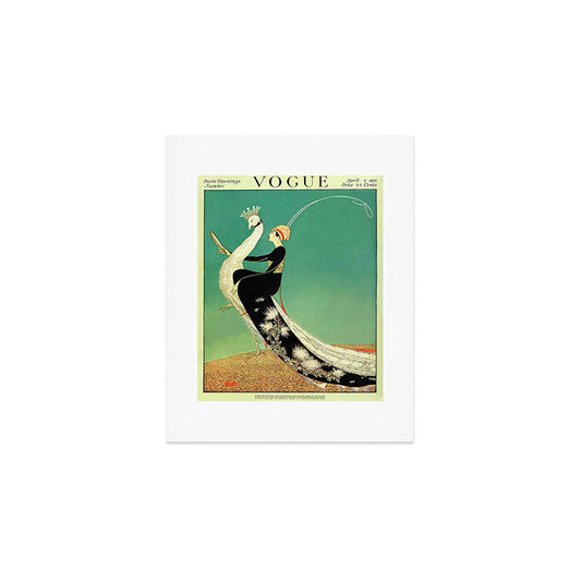 Vintage Magazine Cover - Peacock Art Print Gallery Image 1