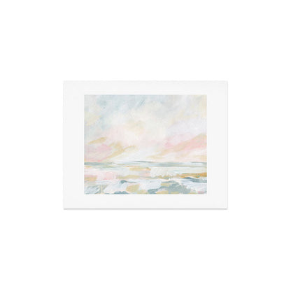 Golden Hour - Pastel Seascape Art Print Gallery Image 3