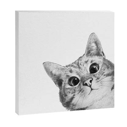 sneaky cat Canvas Print Gallery Image 9