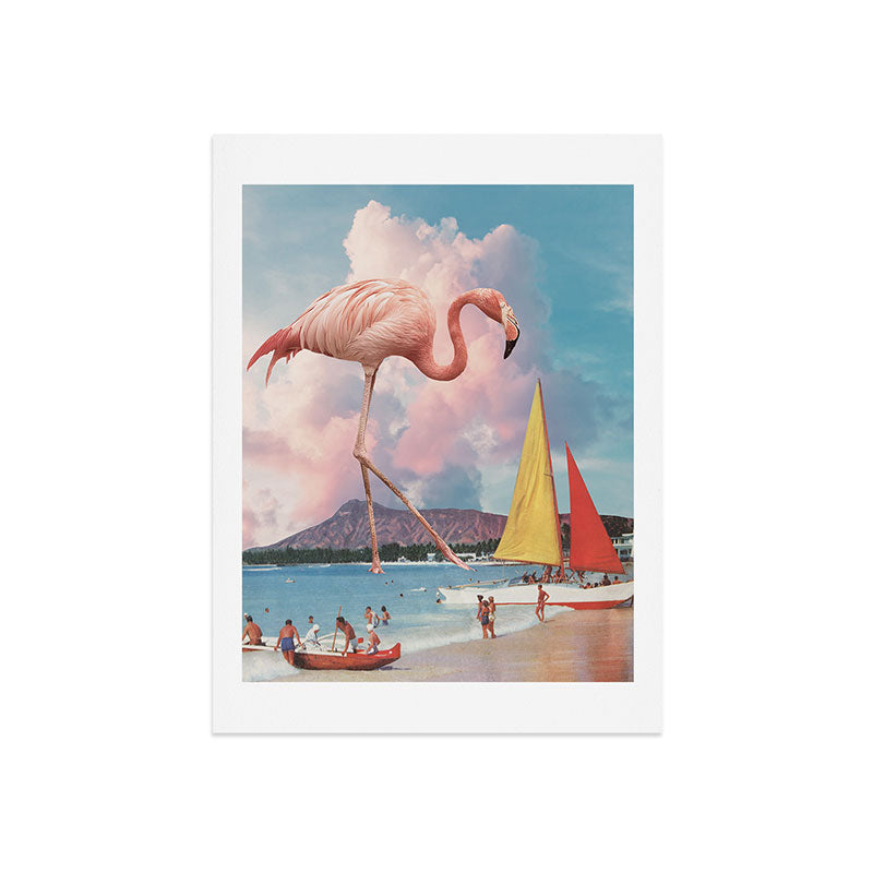 Flamingo Playground Art Print Gallery Image 7