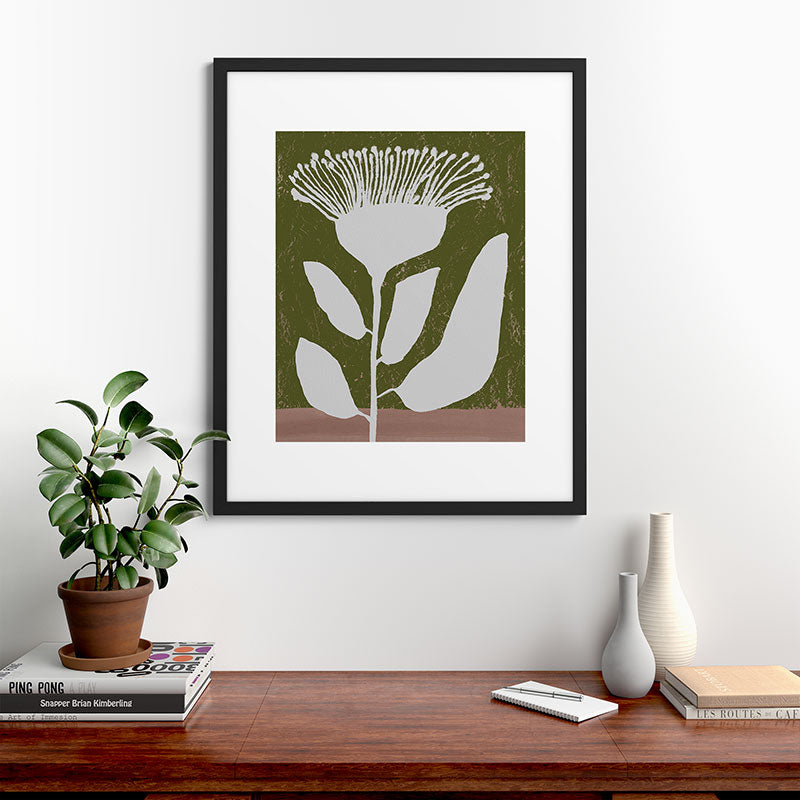 Flower mask Framed Art Print Gallery Image 35