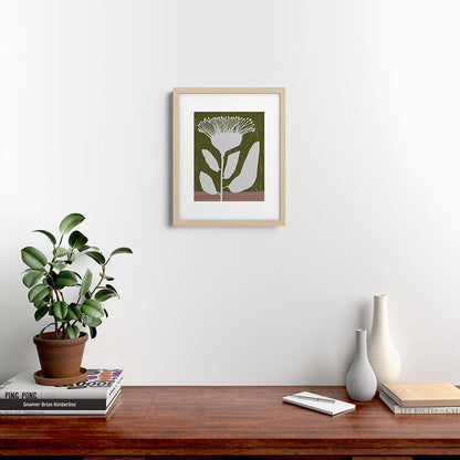 Flower mask Framed Art Print Gallery Image 18