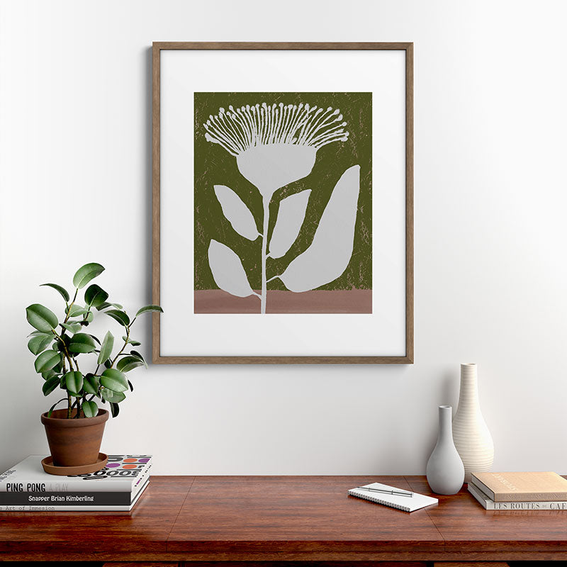 Flower mask Framed Art Print Gallery Image 14