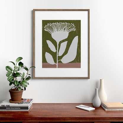 Flower mask Framed Art Print Gallery Image 14