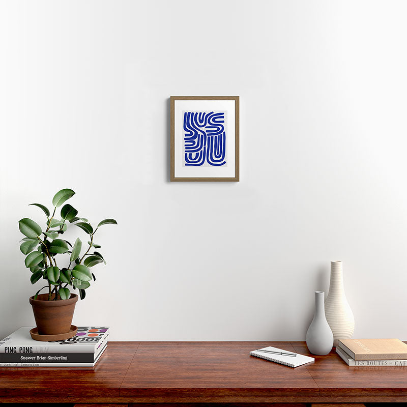 S and U Framed Art Print Gallery Image 9