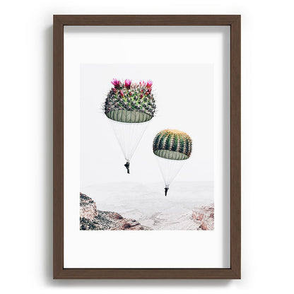 Flying Cacti Framed Art Print Gallery Image 89