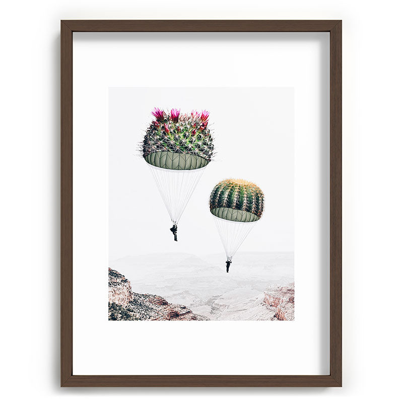 Flying Cacti Framed Art Print Gallery Image 92