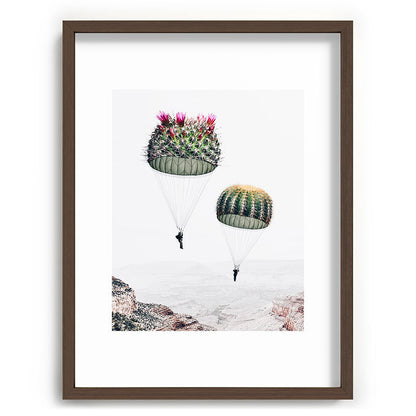 Flying Cacti Framed Art Print Gallery Image 92