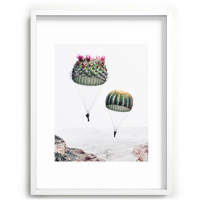 Flying Cacti Framed Art Print Gallery Image 108