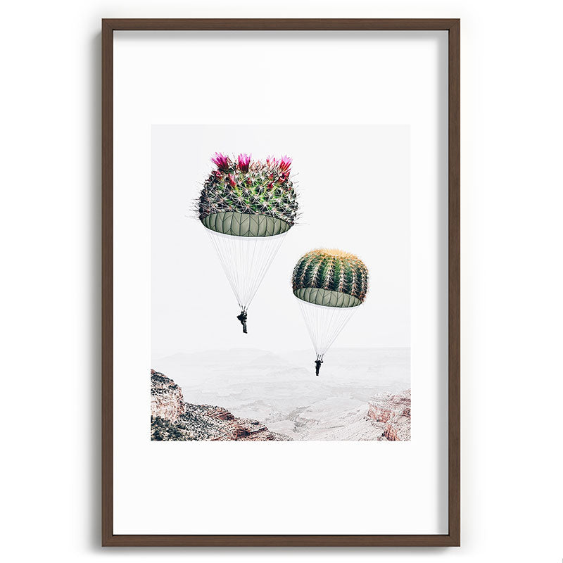 Flying Cacti Framed Art Print Gallery Image 94