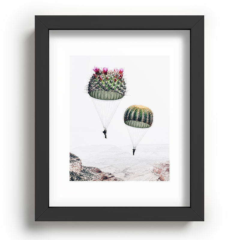 Flying Cacti Framed Art Print Gallery Image 78