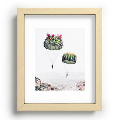 Flying Cacti Framed Art Print Gallery Image 95