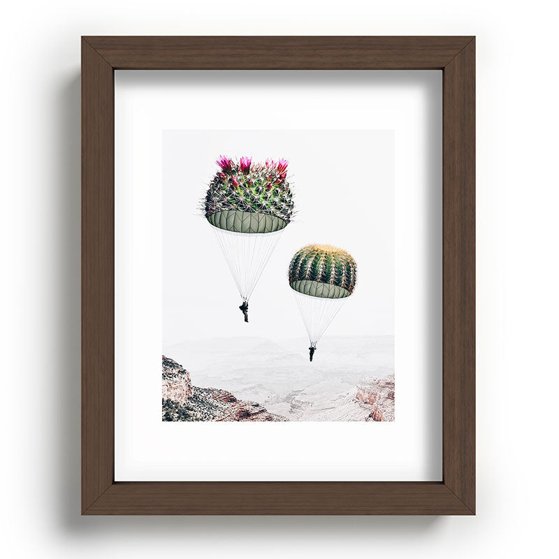 Flying Cacti Framed Art Print Gallery Image 88