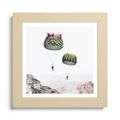 Flying Cacti Framed Art Print Gallery Image 68