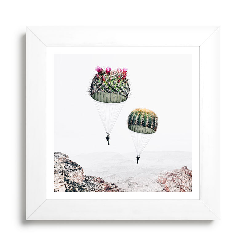Flying Cacti Framed Art Print Gallery Image 79