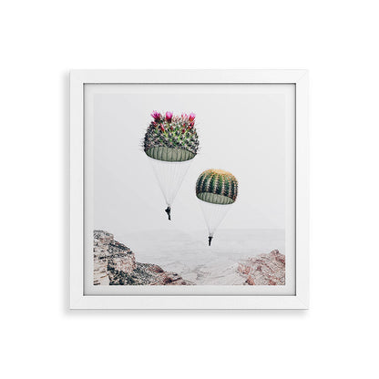 Flying Cacti Framed Art Print Gallery Image 82