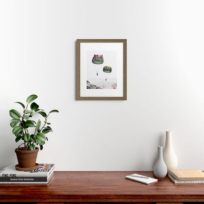 Flying Cacti Framed Art Print Gallery Image 53
