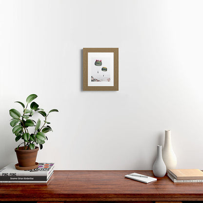 Flying Cacti Framed Art Print Gallery Image 51