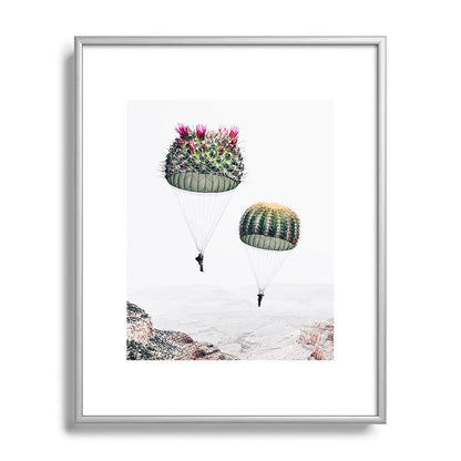 Flying Cacti Framed Art Print Gallery Image 129
