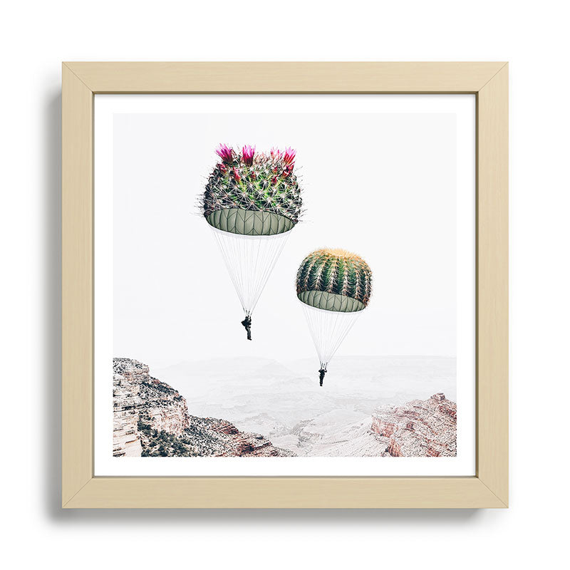 Flying Cacti Framed Art Print Gallery Image 24