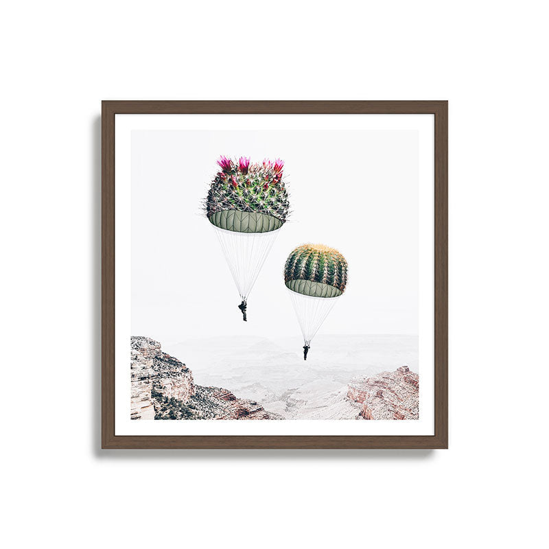 Flying Cacti Framed Art Print Gallery Image 17