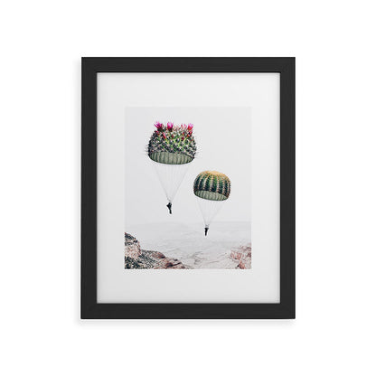 Flying Cacti Framed Art Print Gallery Image 47