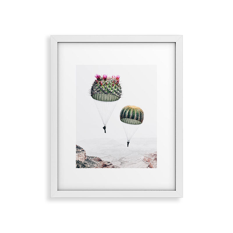 Flying Cacti Framed Art Print Gallery Image 36