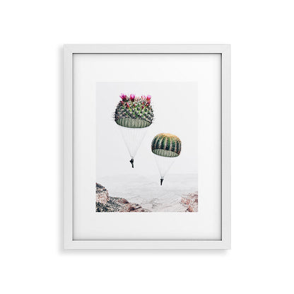 Flying Cacti Framed Art Print Gallery Image 31