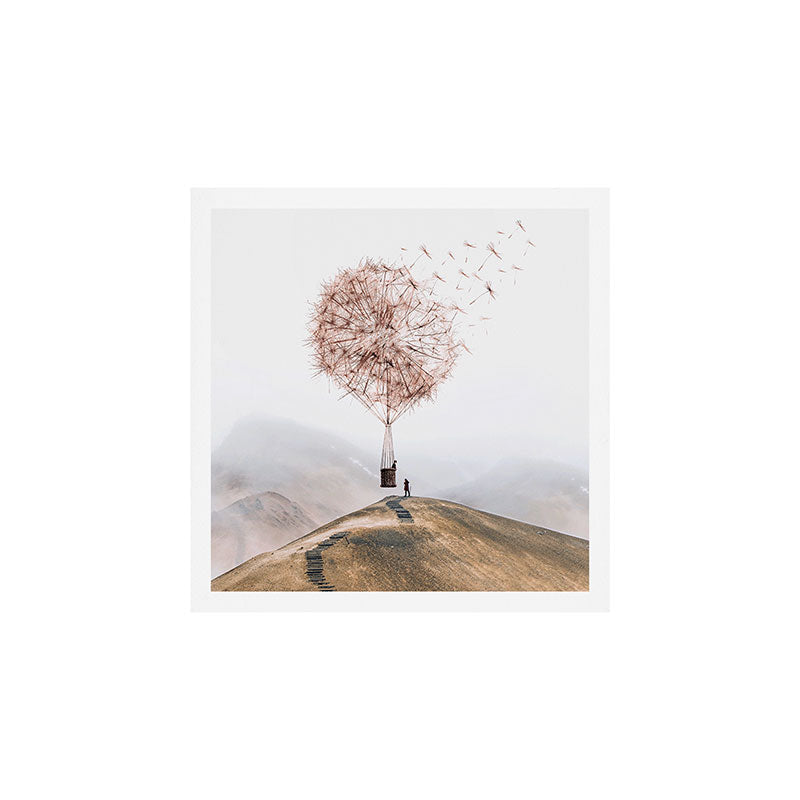 Flying Dandelion Art Print Gallery Image 2