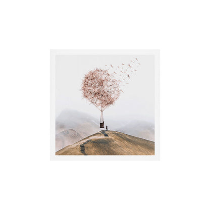Flying Dandelion Art Print Gallery Image 2