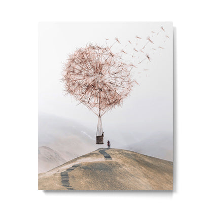 Flying Dandelion Metal Print Gallery Image 6
