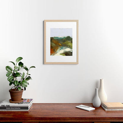 the path abstract landscape art Framed Art Print Gallery Image 64