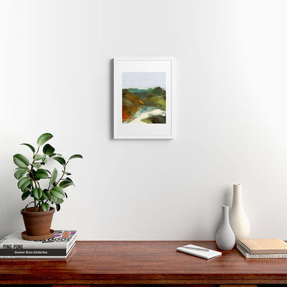 the path abstract landscape art Framed Art Print Gallery Image 32