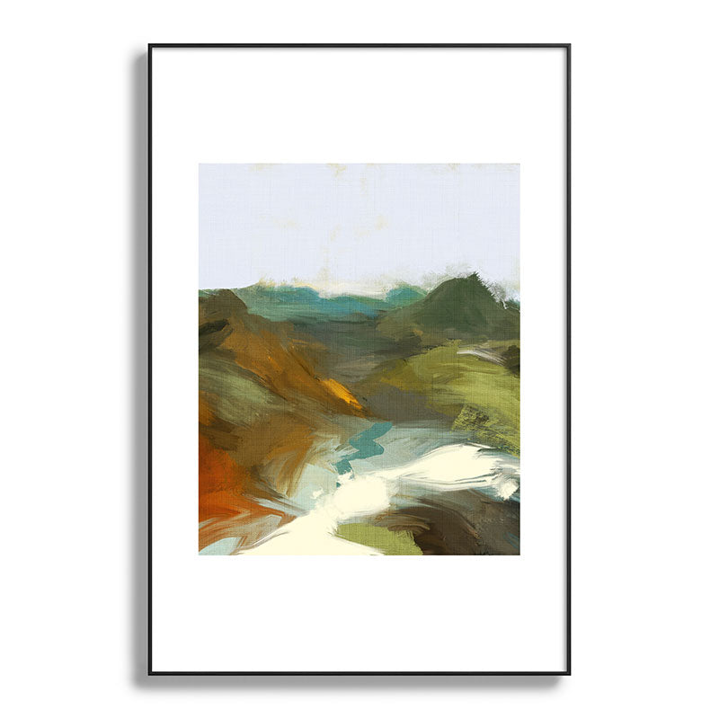 the path abstract landscape art Framed Art Print Gallery Image 117