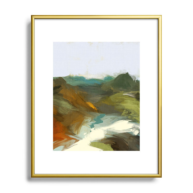 the path abstract landscape art Framed Art Print Gallery Image 121