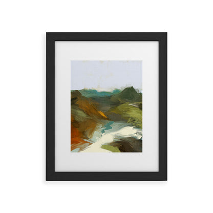 the path abstract landscape art Framed Art Print Gallery Image 41