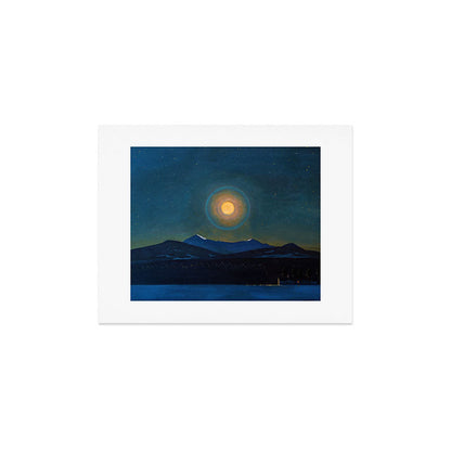 "Moonlight, Winter" by Rockwell Kent (1940) Art Print Gallery Image 2