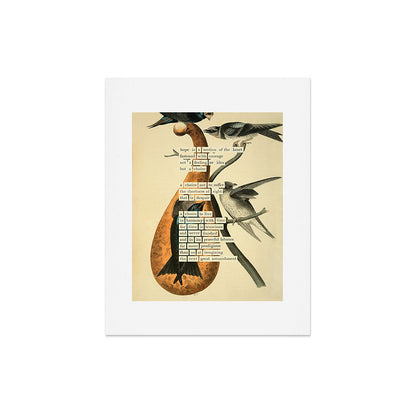 Purple Martin Divination from # An Almanac of Birds # Divinations for Uncertain Days Art Print Gallery Image 5