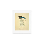 Stellers Jay Divination from # An Almanac of Birds # Divinations for Uncertain Days Art Print Gallery Image 1