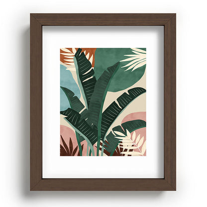 Modern jungle shapes Framed Art Print Gallery Image 88