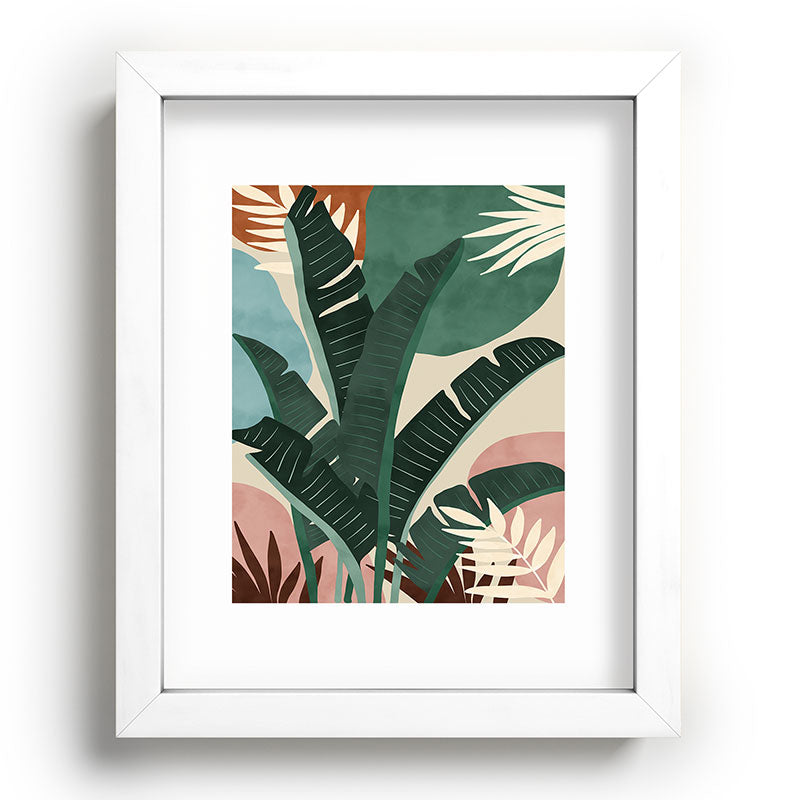 Modern jungle shapes Framed Art Print Gallery Image 103