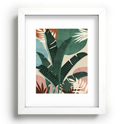 Modern jungle shapes Framed Art Print Gallery Image 103