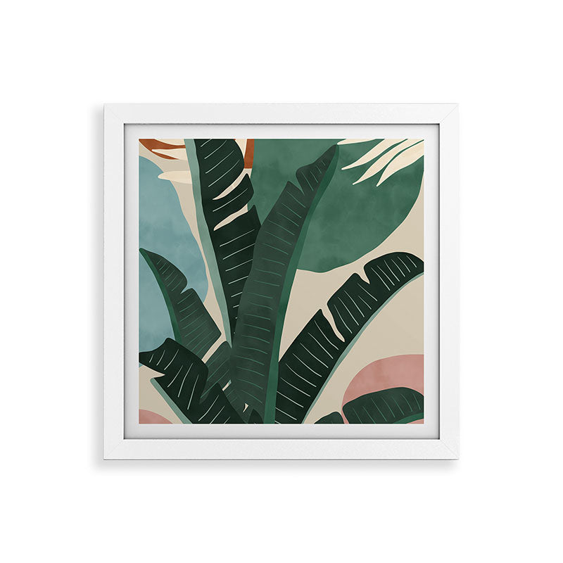Modern jungle shapes Framed Art Print Gallery Image 82