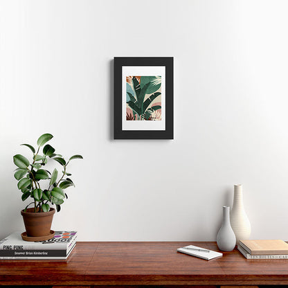 Modern jungle shapes Framed Art Print Gallery Image 42