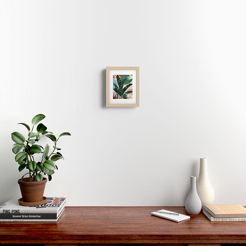 Modern jungle shapes Framed Art Print Gallery Image 20