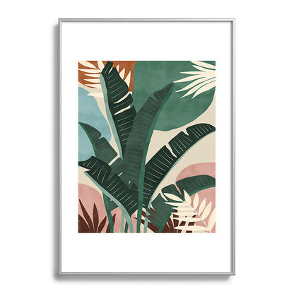 Modern jungle shapes Framed Art Print Gallery Image 132