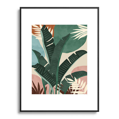 Modern jungle shapes Framed Art Print Gallery Image 116