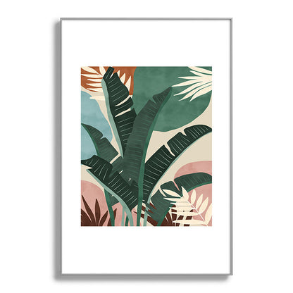 Modern jungle shapes Framed Art Print Gallery Image 137