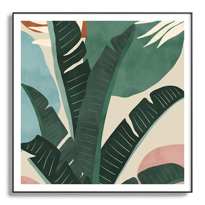 Modern jungle shapes Framed Art Print Gallery Image 130